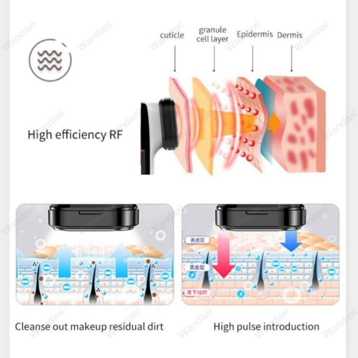 7 In 1 Alat Setrika Wajah Pemijat Perawatan/ Rf Ems Pnp Beauty Device