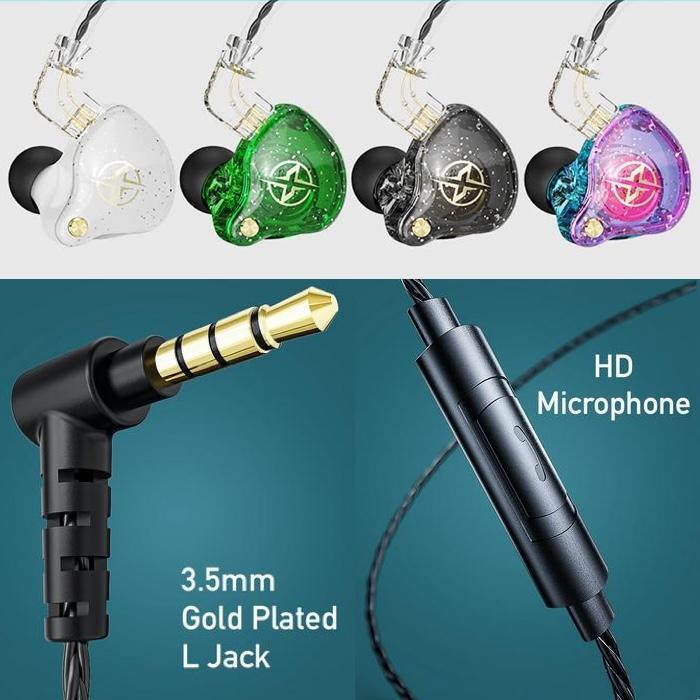 iklk- Maxi X2 Pro Hifi Dynamic Bass Headset Detachable Cable With Mic