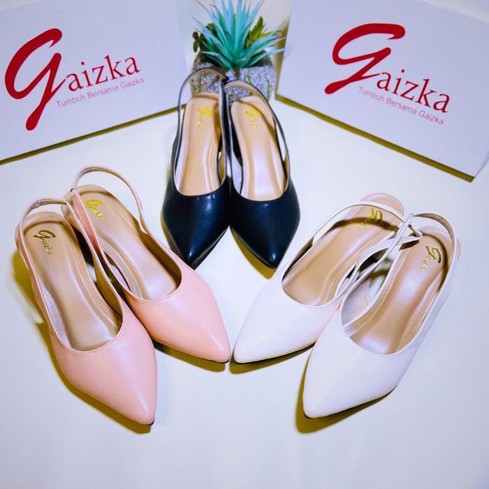 [Voucher] Gaizka - Freya Sepatu Wanita Heels Hak 5 Cm Shoes michie heels flat heels wanita Pink