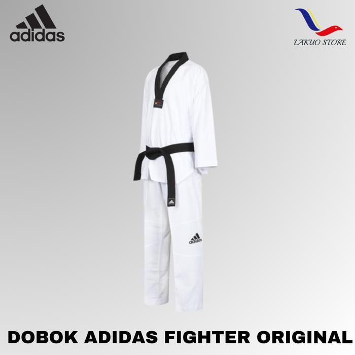 DOBOK ADIDAS FIGHTER ORIGINAL made in KOREA / UNIFORM TAEKWONDO ADIDAS Promo Premium