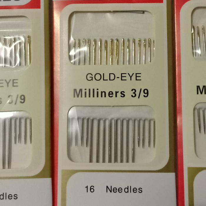 Jarum Jahit Emas - Jarum Emas - Jarum Jahit Import