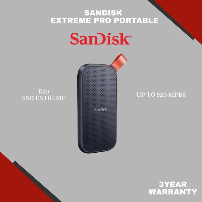 NEW SANDISK EXTREME SSD PORTABLE V2 2TB 1TB 500GB SSD EXTERNAL HARDISK