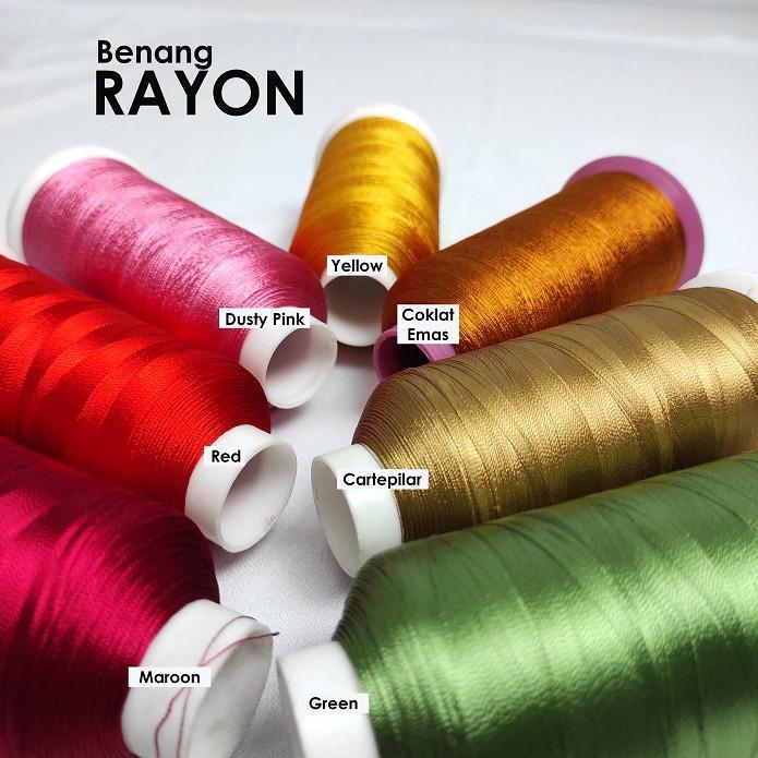 jq41- Benang Bordir / Benang Bordir Rayon / Benang Bordir Xxxxz