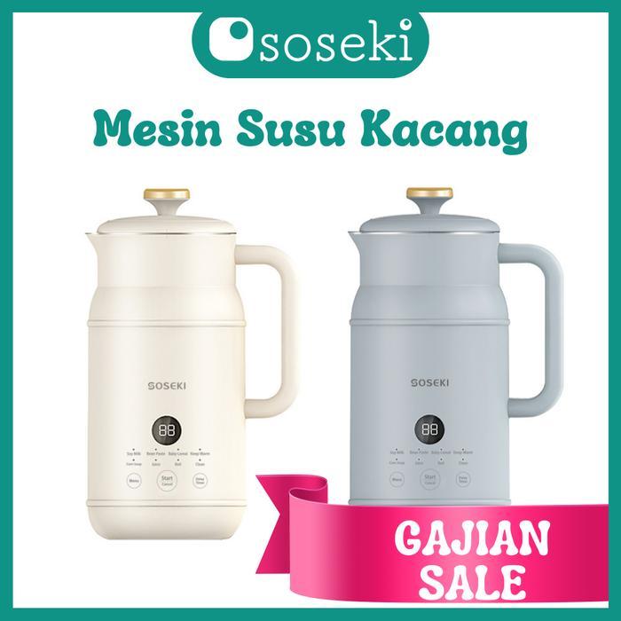 Ready SOSEKI SOYMILK MAKER / mesin blender susu kacang multifungsi 1000 ml
