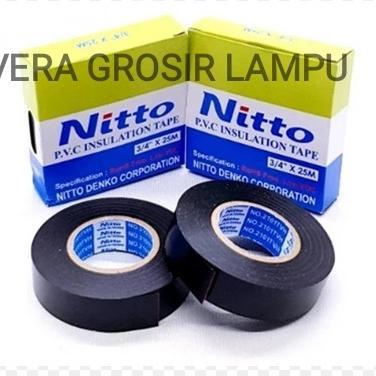 ISOLASI LISTRIK NITTO / ISOLASI KABEL LISTRIK NITTO