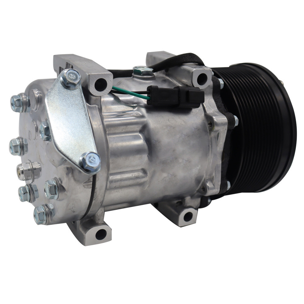 AC Compressor 372-9295 for Caterpillar 320E D2L D2GC D2 Excavator 6095 3729295