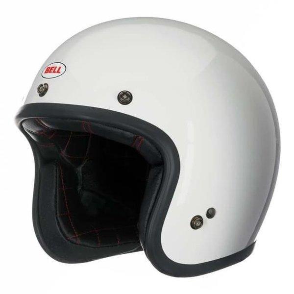 Terbaru - BELL C500 WHITE HELM BELL HALF FACE HELM RETRO BELL ORIGINAL
