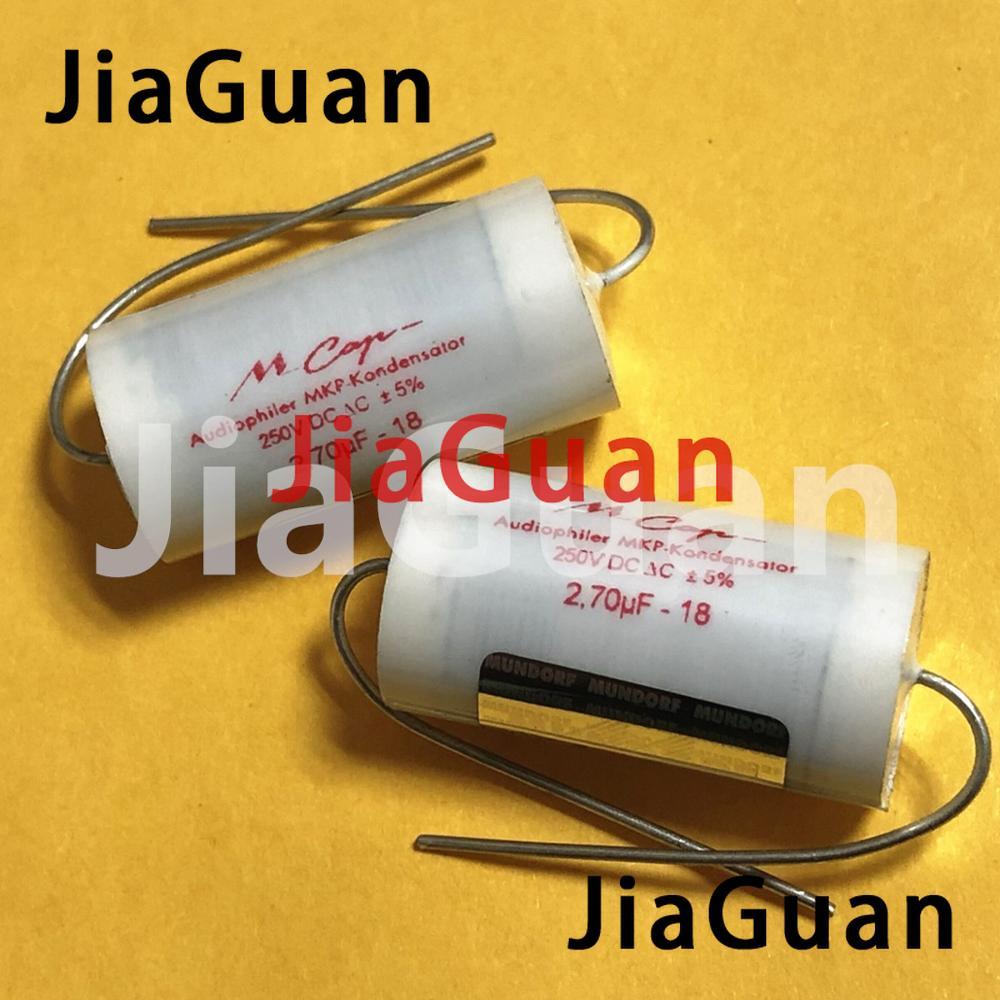 BEST PRICE 2PCS Germany Mundorf M-cap 2.7UF 250V new capacitor Mcap MKP 275/250V audio Non-Polar cou