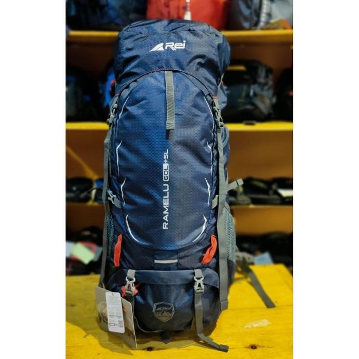 Carrier Rei Ramelu 60+5L Tas Gunung Rei Original