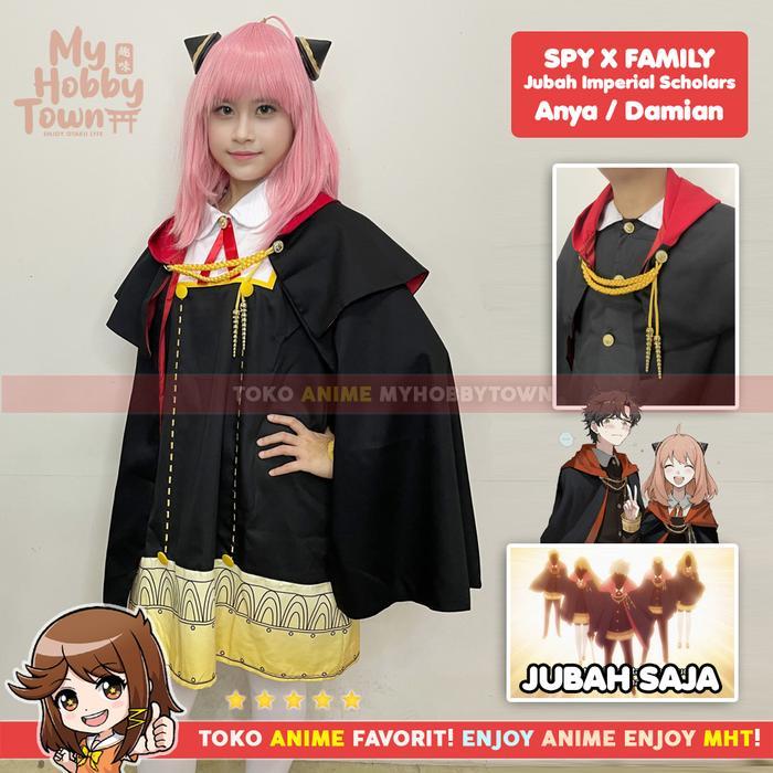 Jual Rugi Jubah Imperial Scholar Anya Damian Kostum Cosplay Anime Spy X Family