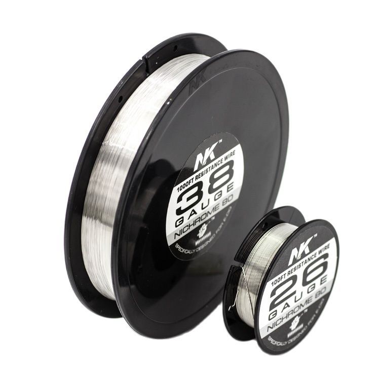 NK Ni80 Wire Roll 100 500 1000 Feet AWG Gauge 24 25 26 27 28 29 30 31