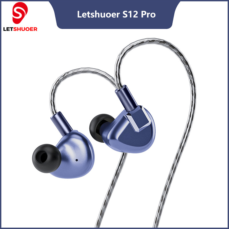 Letshuoer Shuoer S12 Pro Original Wired HIFI Best In Ear IEMs
