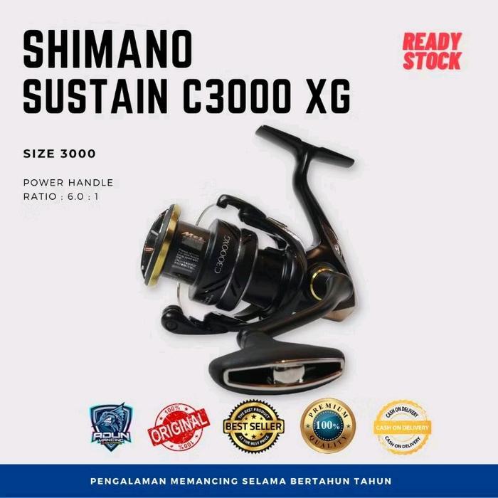 Rell Shimano Sustain C 3000 XG & C 3000 HG