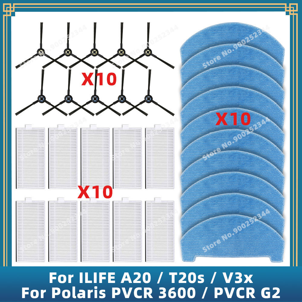 Compatible For Ilife A20 T20S V3X / Polaris Pvcr 3600 / G2 0926W / G2 0726W / G2 1226 Parts