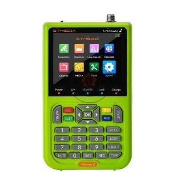 New Gtmedia V8 Finder 2 Satellite Signal Finder Dvb-S/S2/S2X Digital 1080P
