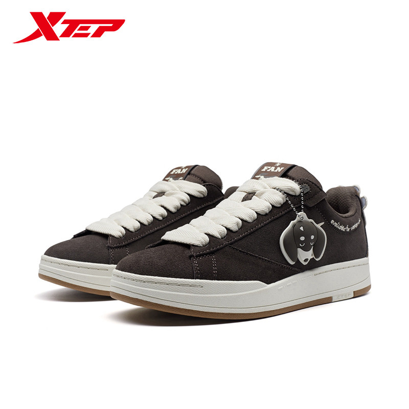 Xtep Chanllenge-Fanchengcheng Designed Sports Shoes For Men 2024 Autumn Comfortable SkateShoes