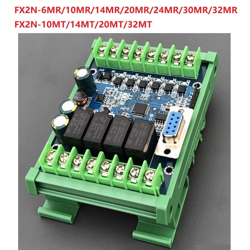 Fx2N-6Mr/10Mr/14Mr/20Mr/24Mr/30Mr/32Mr/10Mt/14Mt/20Mt/32Mt Plc Board With Base Relay Transistor