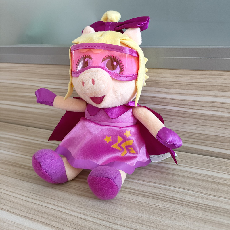1Pcs Disney Movie The Muppets Miss Piggy Cartoon Plush Toy Stuffed Dolls 20cm Children's Birthday