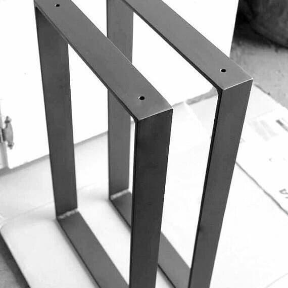 Kaki Meja Kursi Besi Full Plat