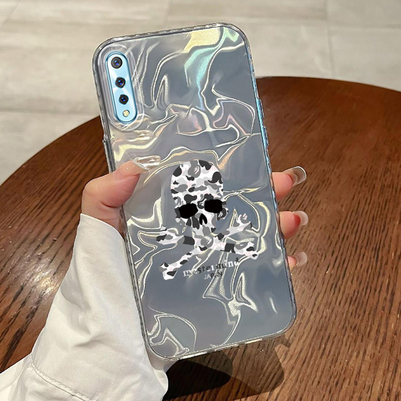 Casing Hp Untuk VIVO S1 VIVO S1 Pro Case Casing pola tengkorak Cesing HP Silikon Softcase transparan