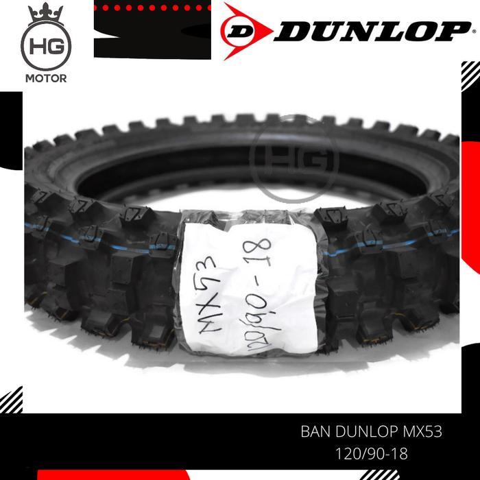 Dunlop Geomax Ban Belakang MX53 120 90 Ring 18 Trail