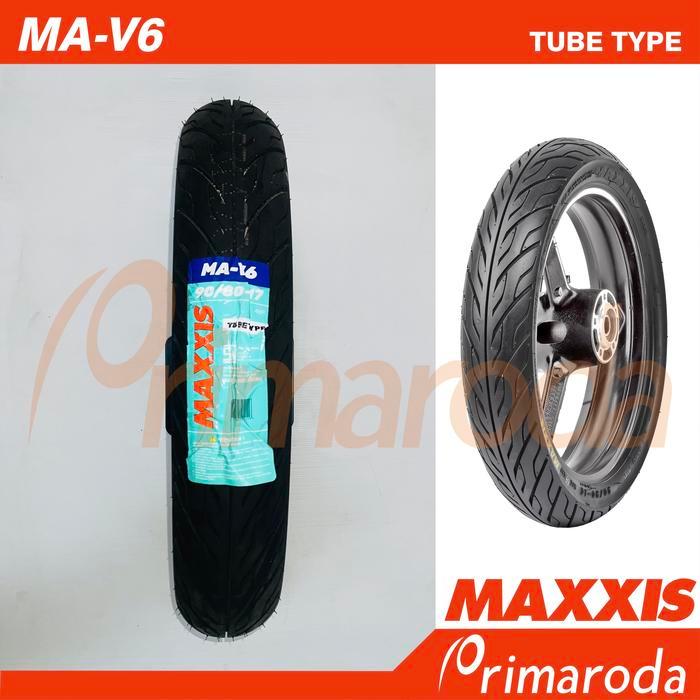 Ban motor MAXXIS MA-V6 90/80 Ring 17 90/80-17 Tube Type