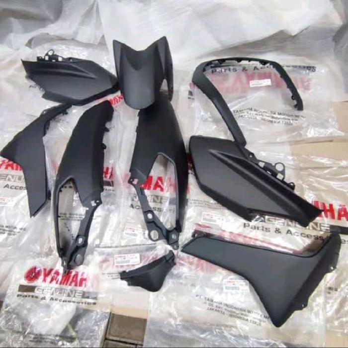 PAKET BODY HALUS YAMAHA NMAX 2015-2019 HITAM DOFF ORIGINAL