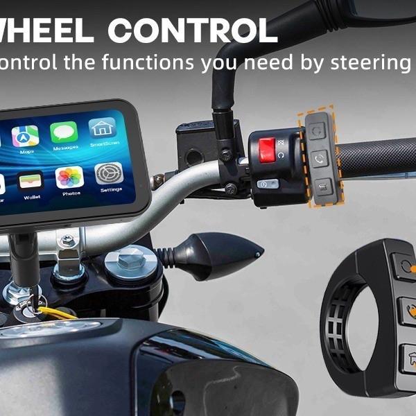 DASHCAM MOTOR DENGAN WIRELESS CARPLAY / ANDROID AUTO