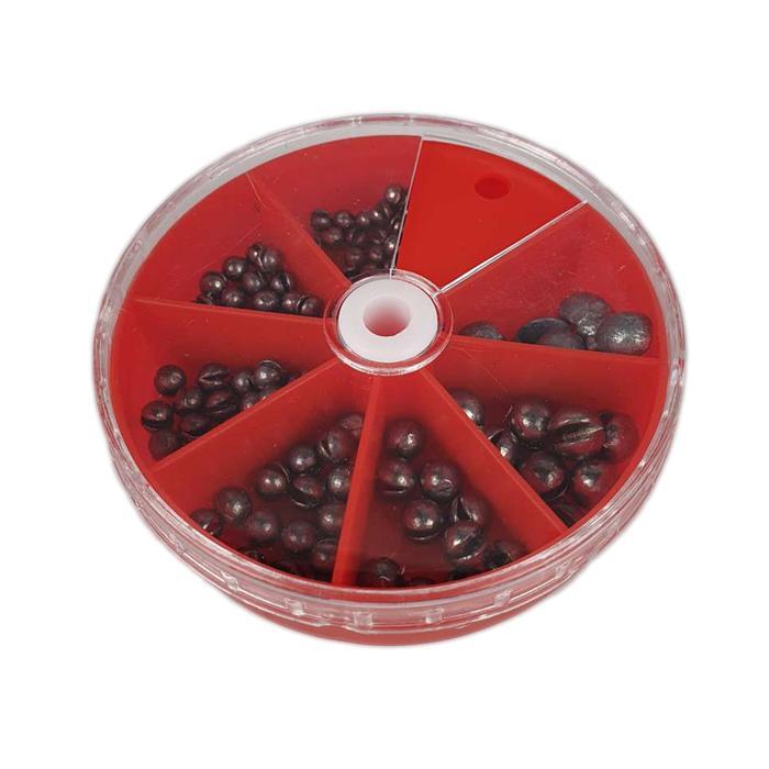 205pcs timah pemberat pancing 0.2-0.8g timbel pancing murah Pemberat Tali Pancing pemberat pancing