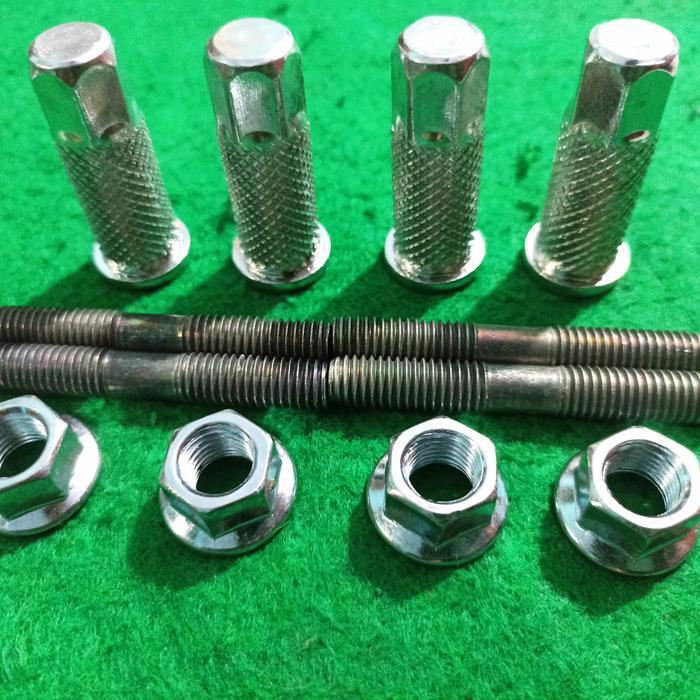 Paket Baut Tanam & Mur Head Cylinder Rx King rxking