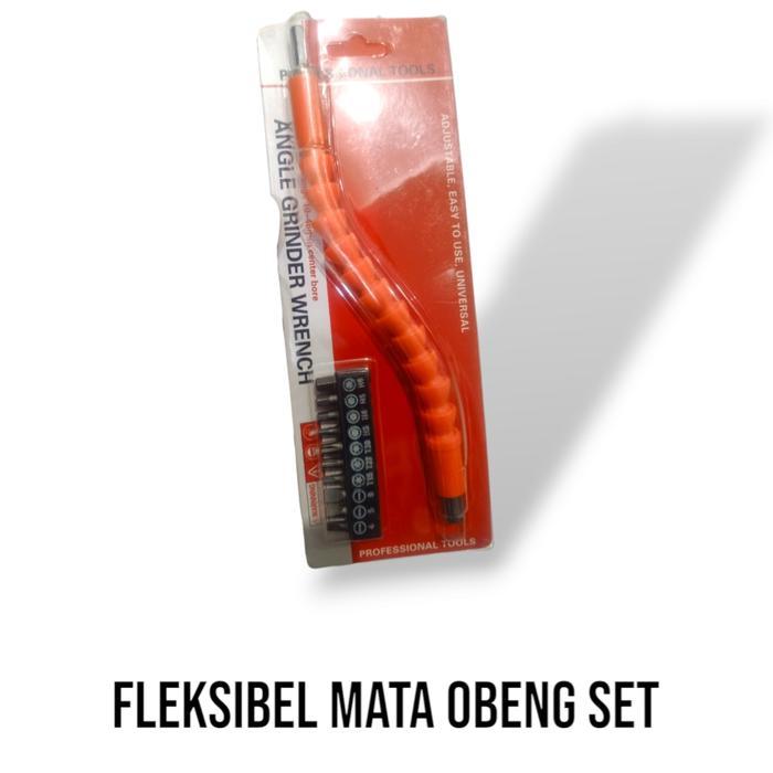 Fleksibel bor mata obeng