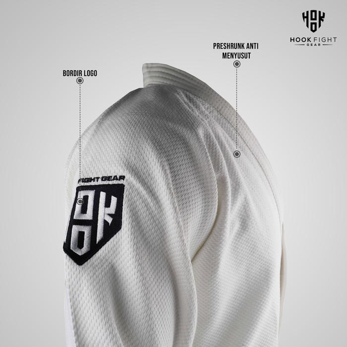 Judo Gi Kimono Judogi Uniform Doubleweave Cotton 450Gsm Hook Classic