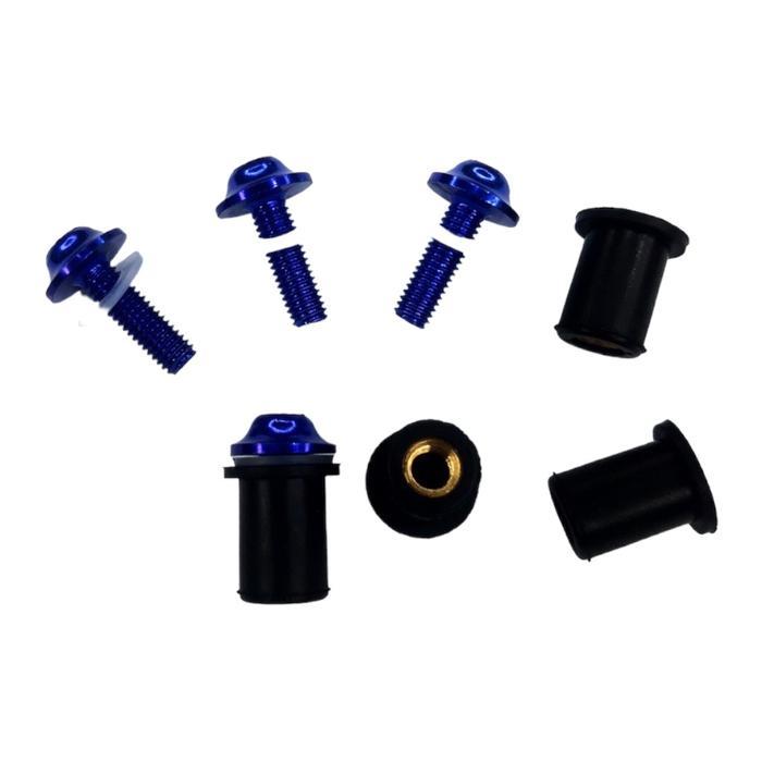 Baut Winshield R15 V3 V4 / Baut Visor R15 V3 / Ring Karet Visor R15 V3