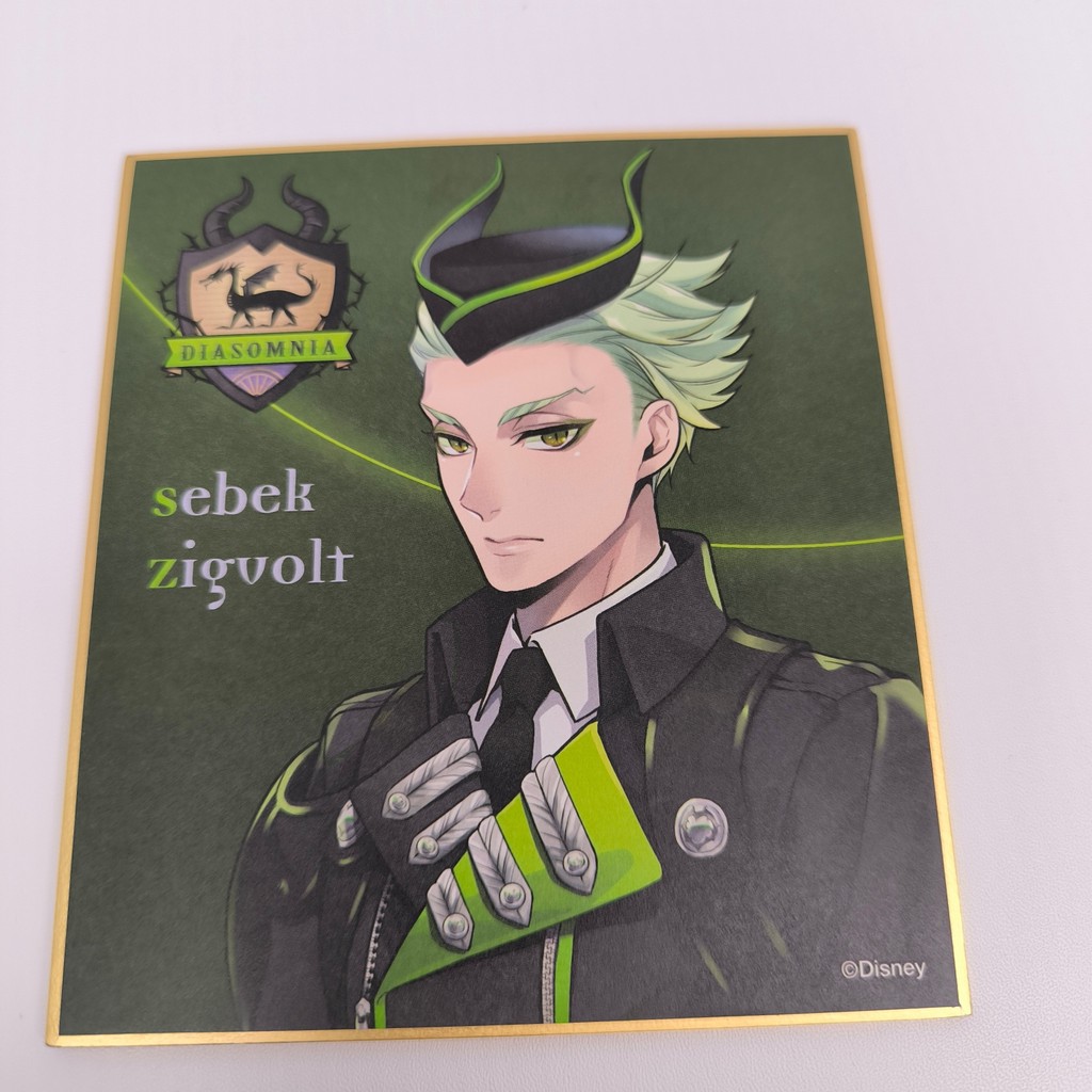 Official Shikishi Art Board Disney Twisted Wonderland Sebek Zigvolt