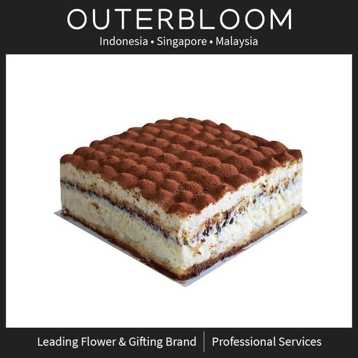Kue Ultah - Authentic Tiramisu Cake
