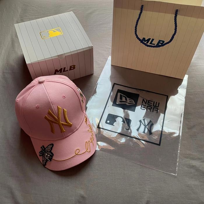 Mlb Yankess Cap Original Topi Pria Topi Wanita