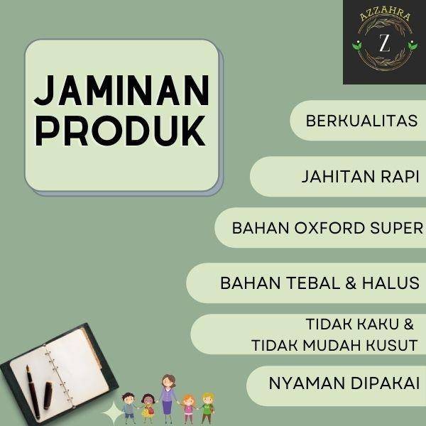 lb2x- Jilbab Bergo Instant Putih Hitam Coklat Pramuka Sd Smp Sma Cewek Perempuan Bahan