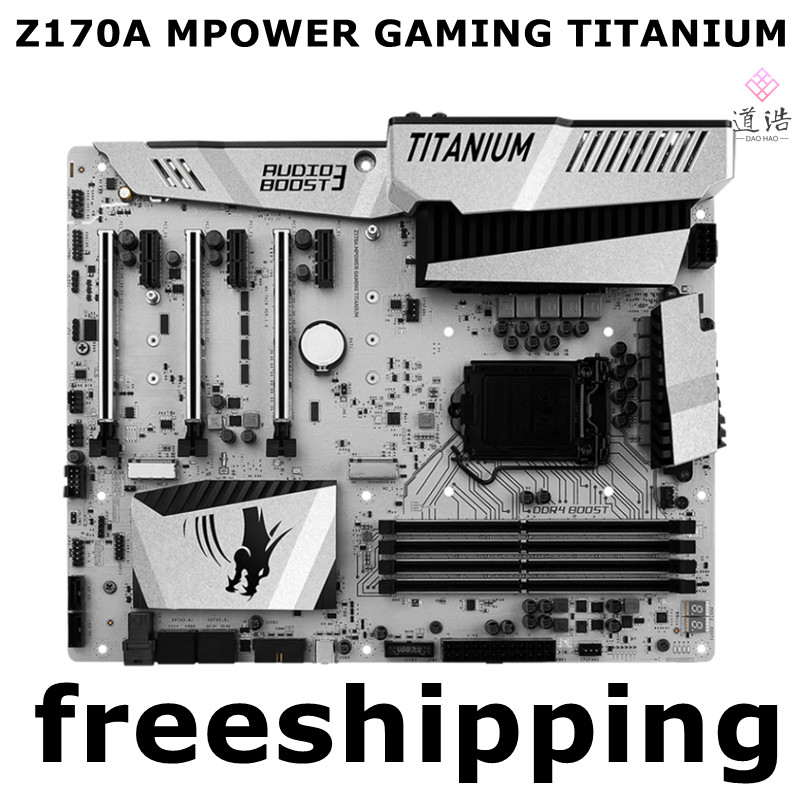 For Z170A MPOWER GAMING TITANIUM Motherboard 64GB LGA 1151 DDR4 ATX Z170 Mainboard 100% Tested Fully