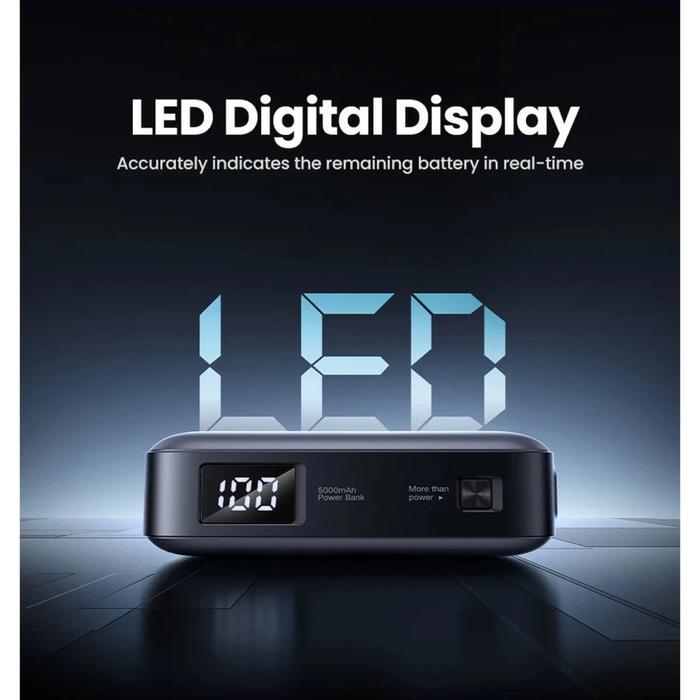 UGREEN POWERBANK FAST CHARGING MINI FOR IPHONE SAMSUNG XIAOMI 10000MAH 5000MAH USB TYPE C FOR TRAVEL