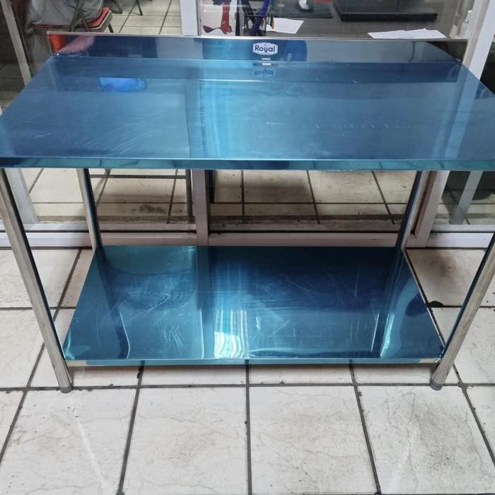Meja Dapur Kompor Stainless Royal St 100
