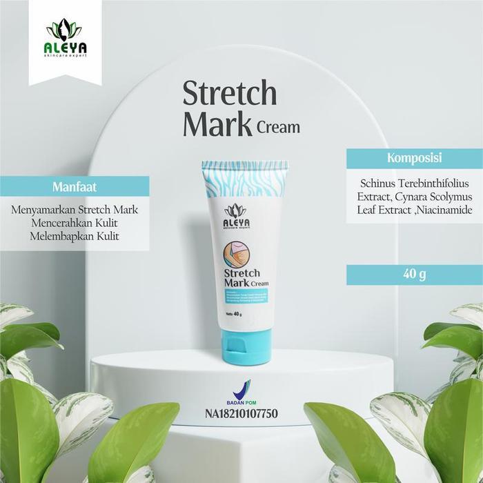 New Aleya Stretch Mark Cream Cream Membantu Mengatasi Masalah Bekas Stretch Mark Hamil Penghilang