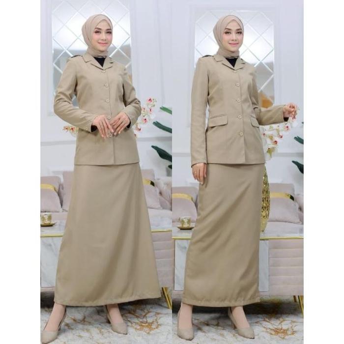 Seragam Pemda DKI Jakarta / Seragam ASN PNS Pemda Guru DKI Jakarta / Khaki Pemda DKI jakarta