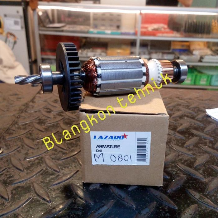 Hemat Armature Angker Mesin Bor Makita M0801 Bor Tangan 13Mm Makita M 0801 Terlariss 