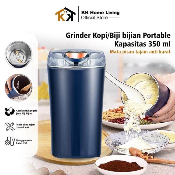 New (KK) Blender Mesin Chopper Di lengkapi 2 mata Pisau Penggiling Biji-Bijian