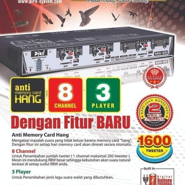 Ampli Walet Piro Mw 89 Gercep