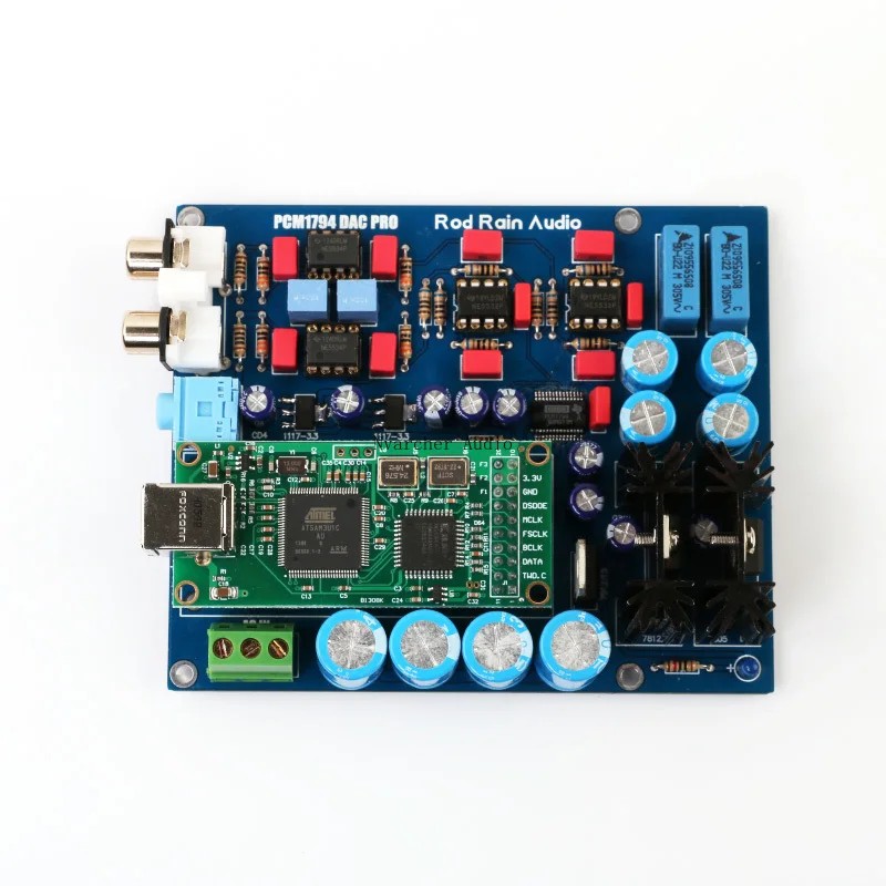 Nvarcher Sa9023 + Pcm1794 Dac Decoder Board Usb Sound Card Finished Audio For Amplificador