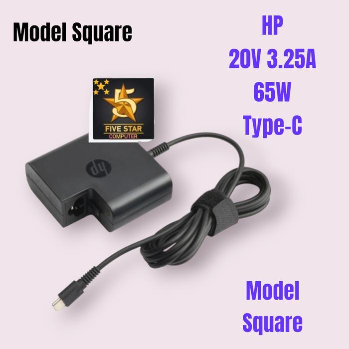Adaptor Charger Laptop Hp Spectre X360 14-Ef0003Tu Type C 65W