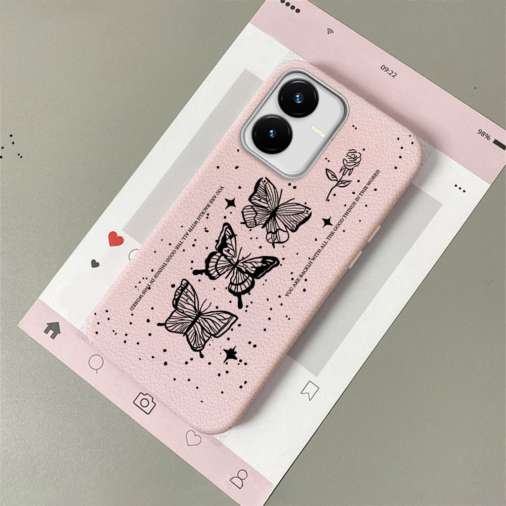 Casing Hp Untuk VIVO Y22 Y22S Case Kesing Kondom Cute Kisi Softcase 0137 PW