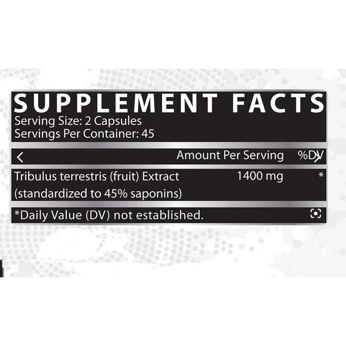 ofbh- Nutrex Tribulus Black 1300Mg 120 Caps Testobooster Testoterone Booster