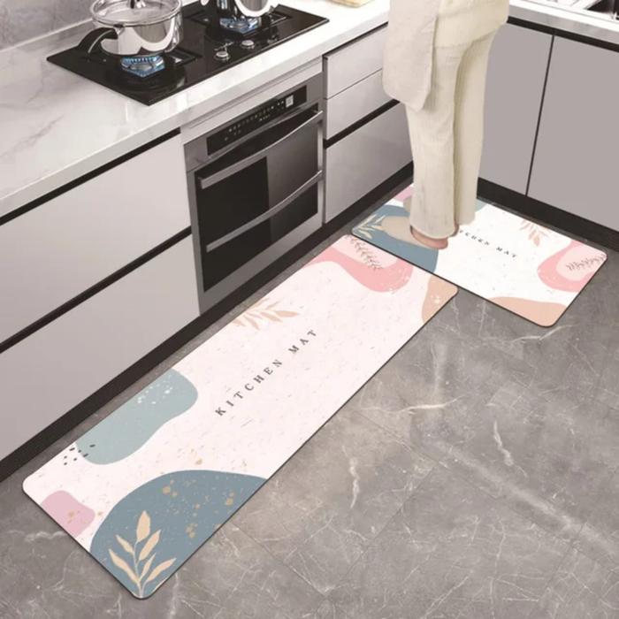 Aj' Keset Dapur 2 In 1 / Keset Kaki Diatomite Tebal Cepat Kering Dan Anti Slip